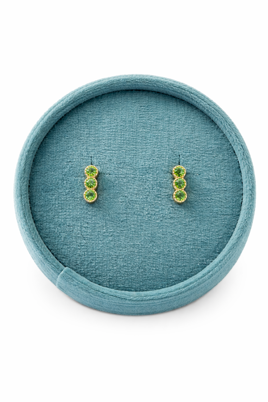 Tsavorite Garnet Studs