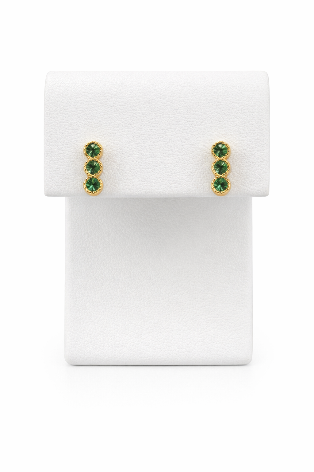 Tsavorite Garnet Studs