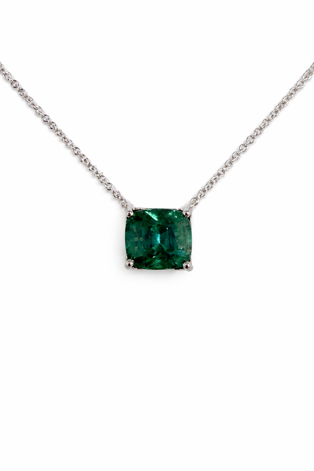 Teal Tourmaline Pendant