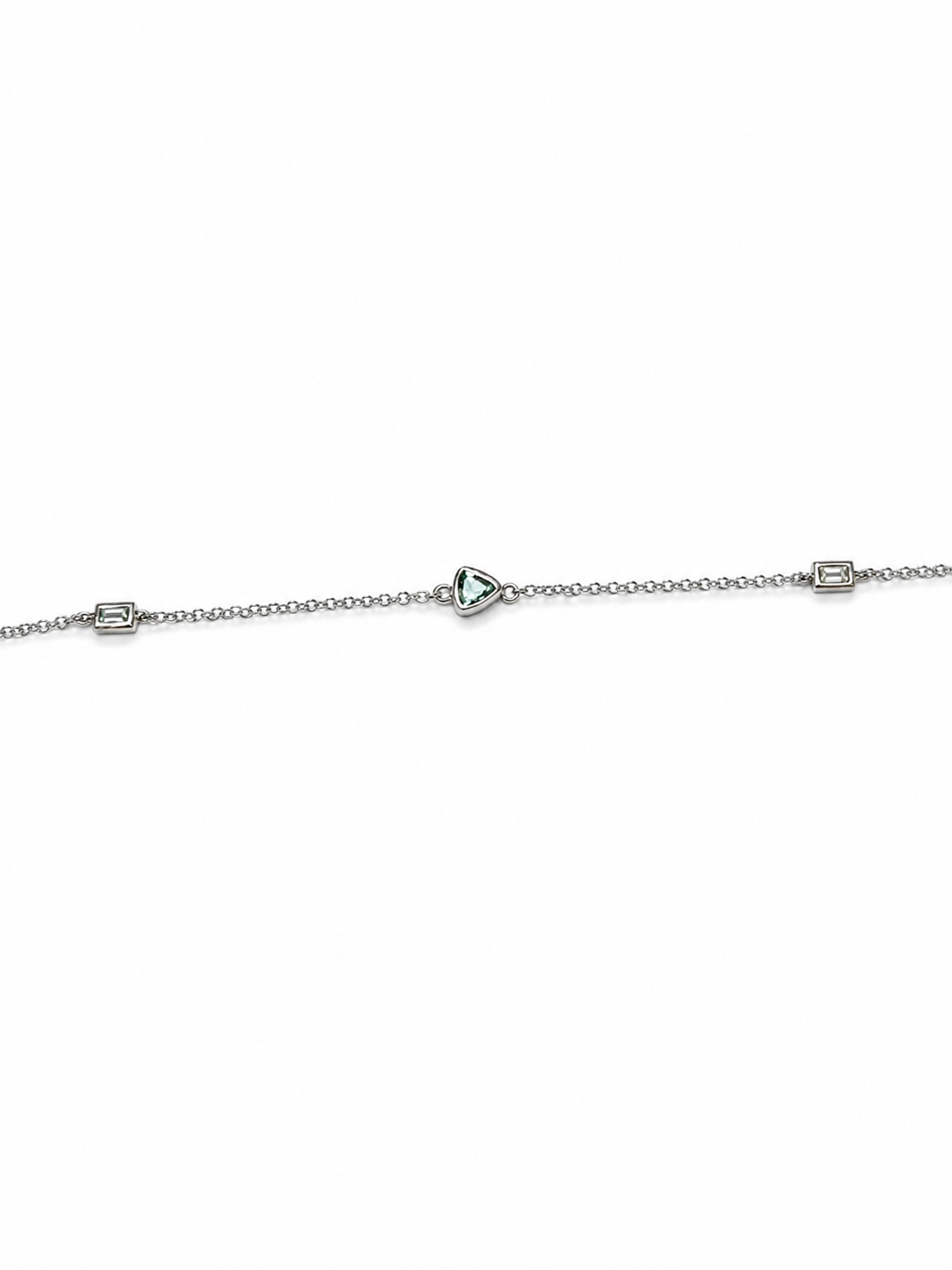 Alexandrite and Diamond Bracelet