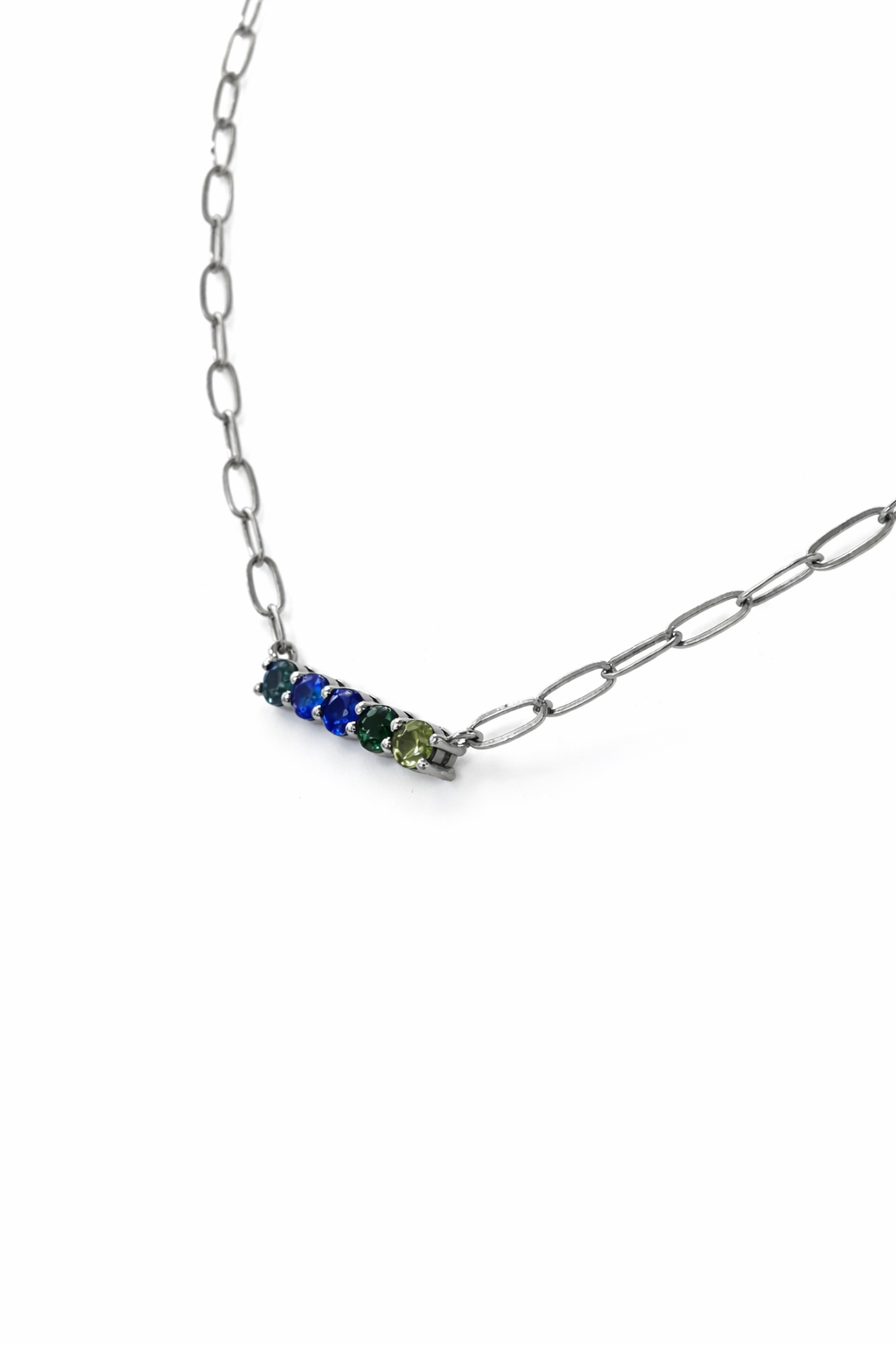 Montana Sapphire Bar Pendant