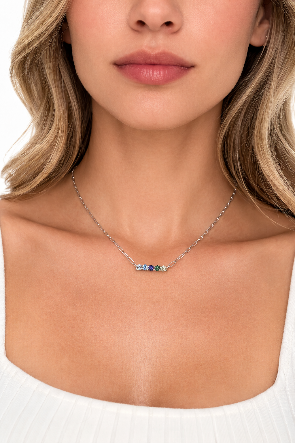 Montana Sapphire Bar Pendant