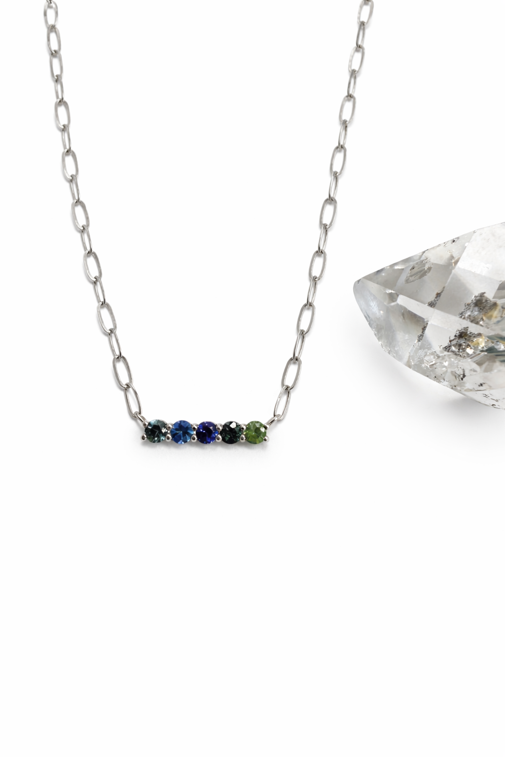 Montana Sapphire Bar Pendant