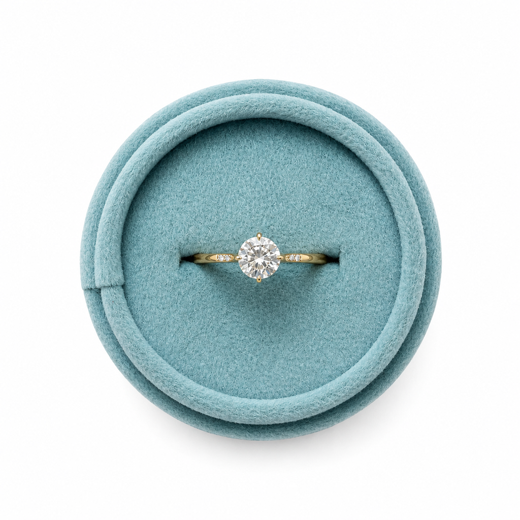 Old Euro Diamond Ring
