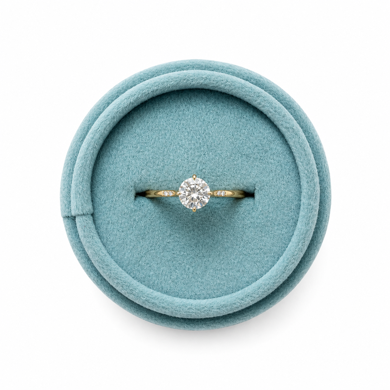 Old Euro Diamond Ring