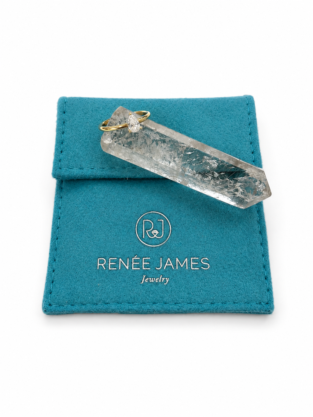 Natural Pear Diamond Solitaire