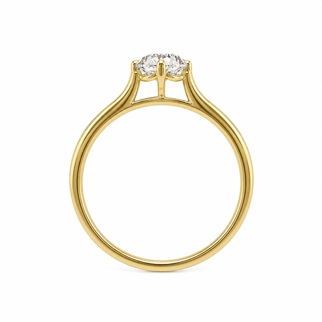 Old Euro Diamond Ring
