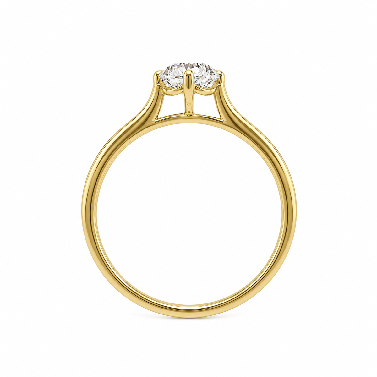 Old Euro Diamond Ring