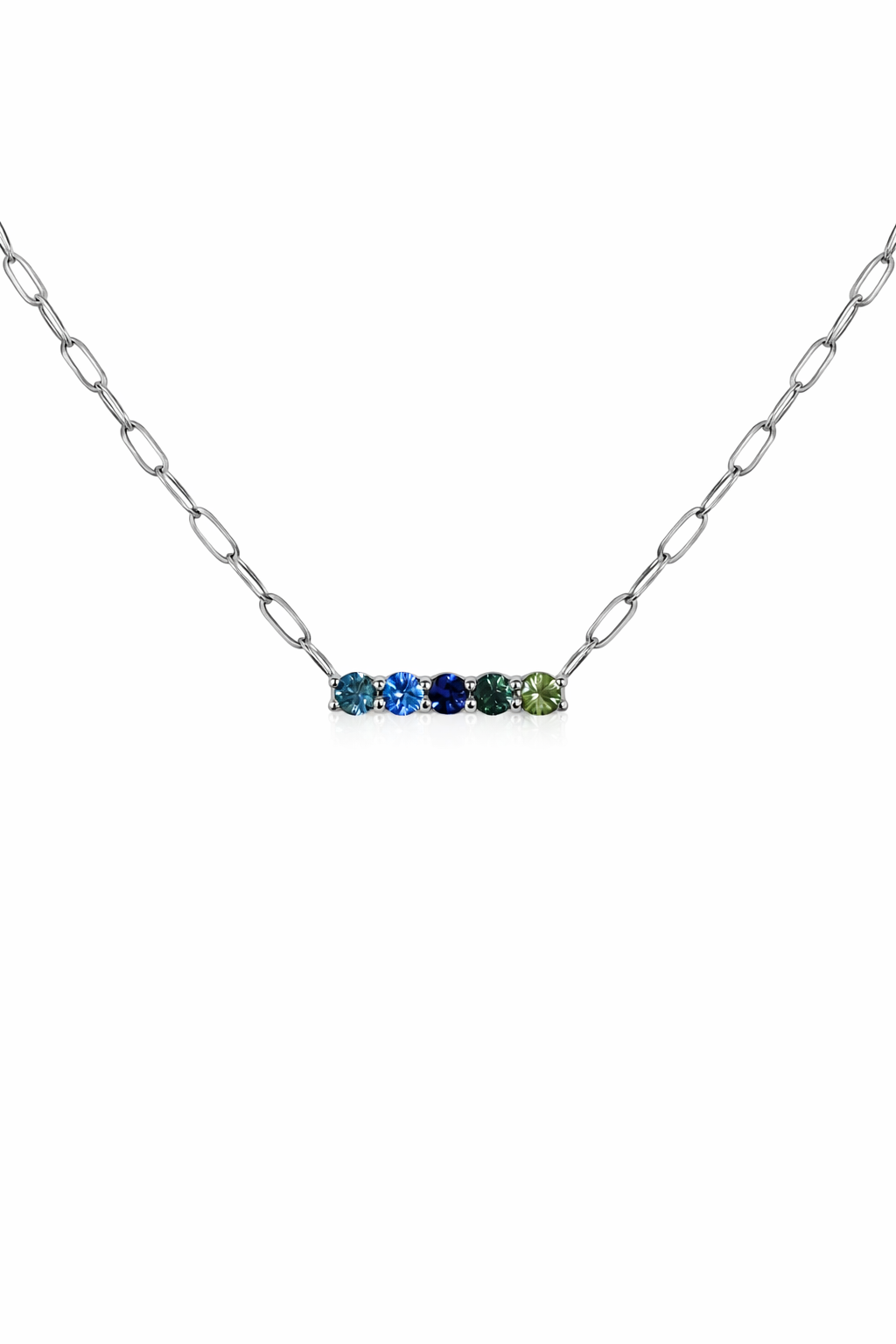 Montana Sapphire Bar Pendant