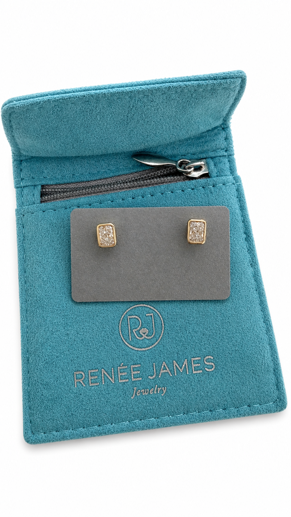 LAB Radiant Diamond Studs