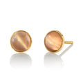 Cat's Eye Moonstone Studs
