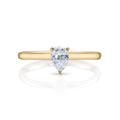 Natural Pear Diamond Solitaire