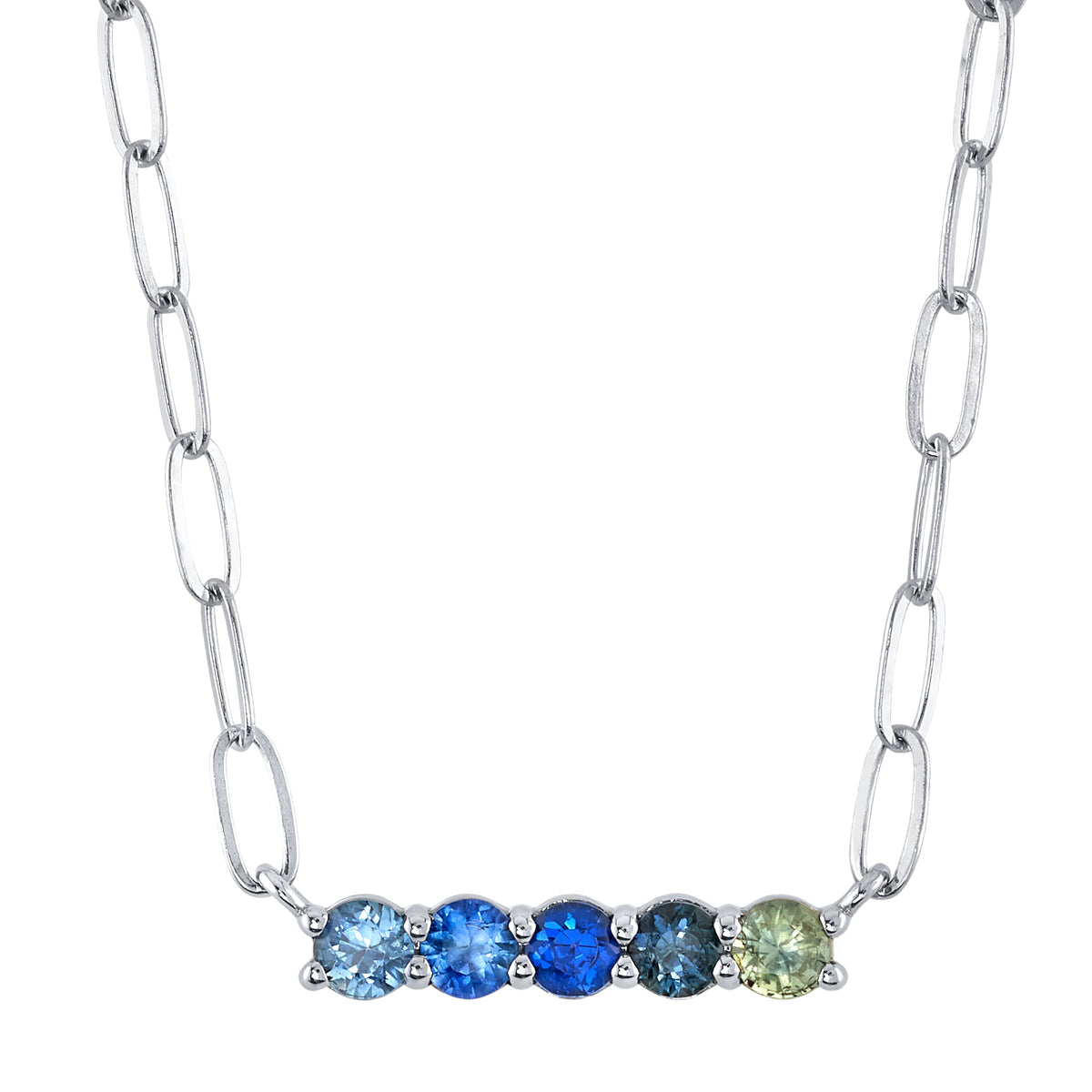 Montana Sapphire Bar Pendant