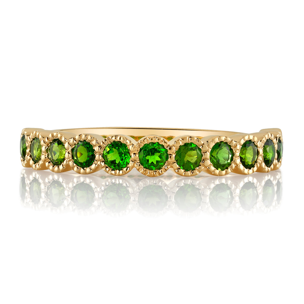 Tsavorite Garnet Band