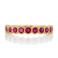 Ruby Bezel Band