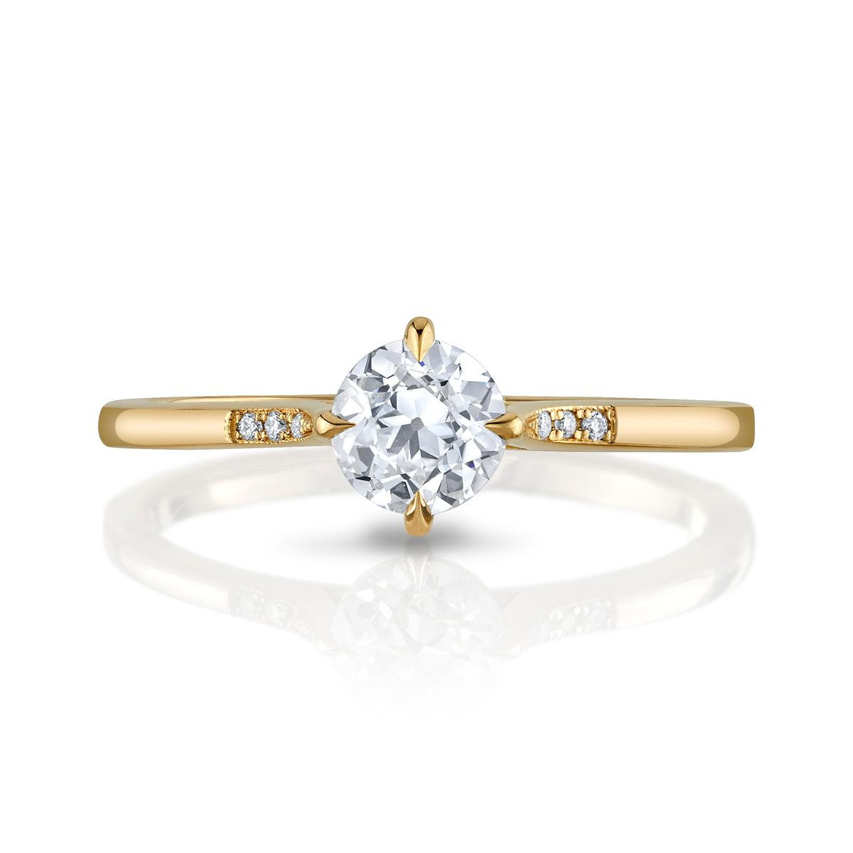 Old Euro Diamond Ring