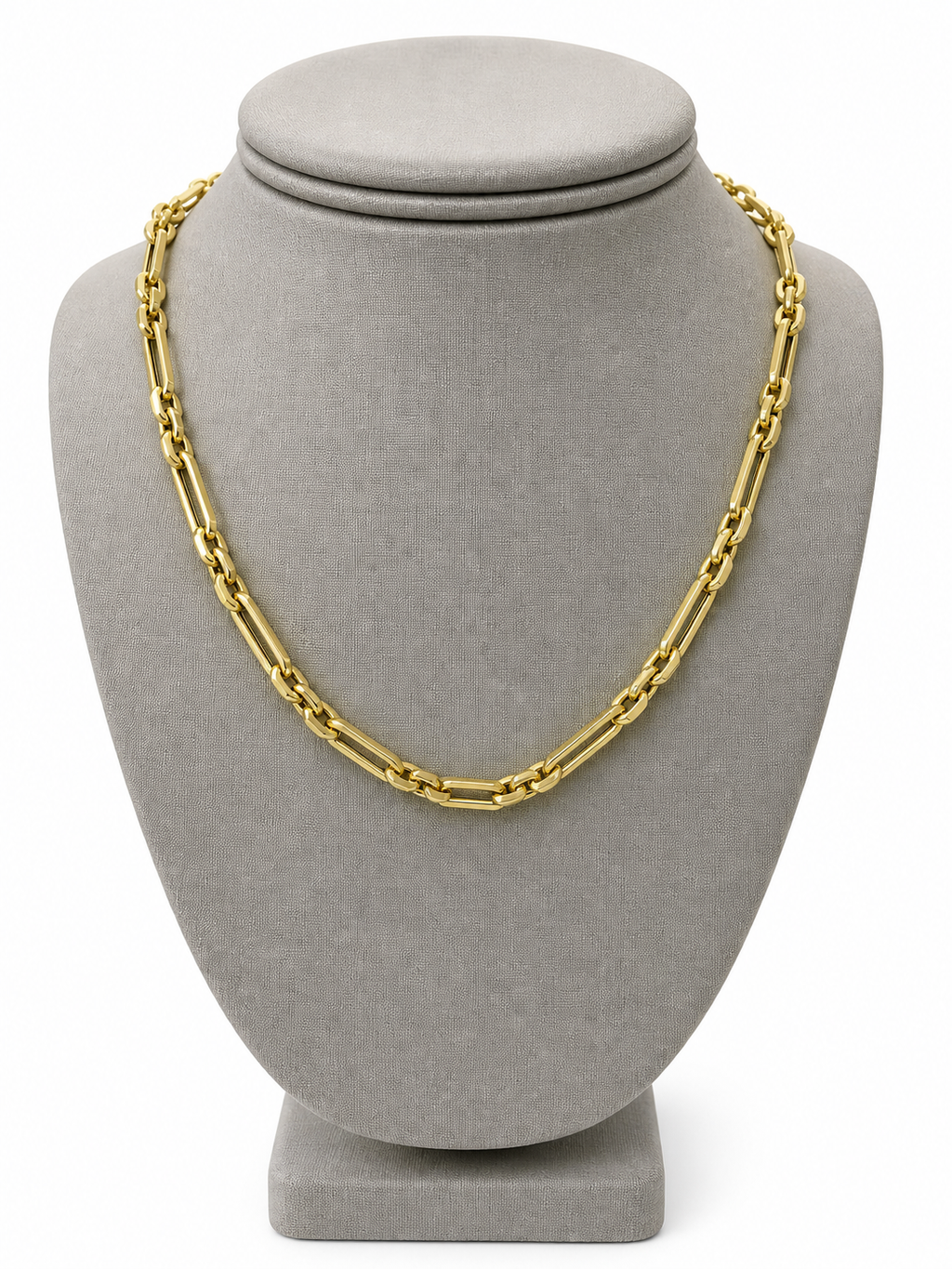 Large Paperclip YG Chain