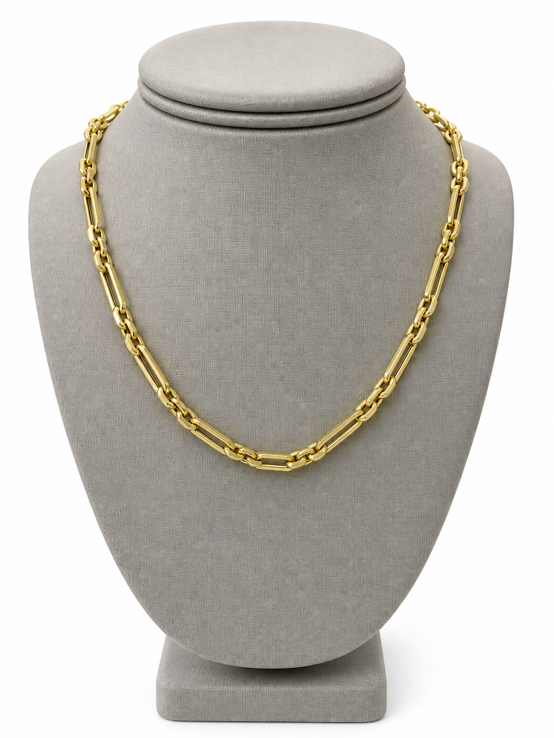 Large Paperclip YG Chain