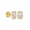 LAB Radiant Diamond Studs